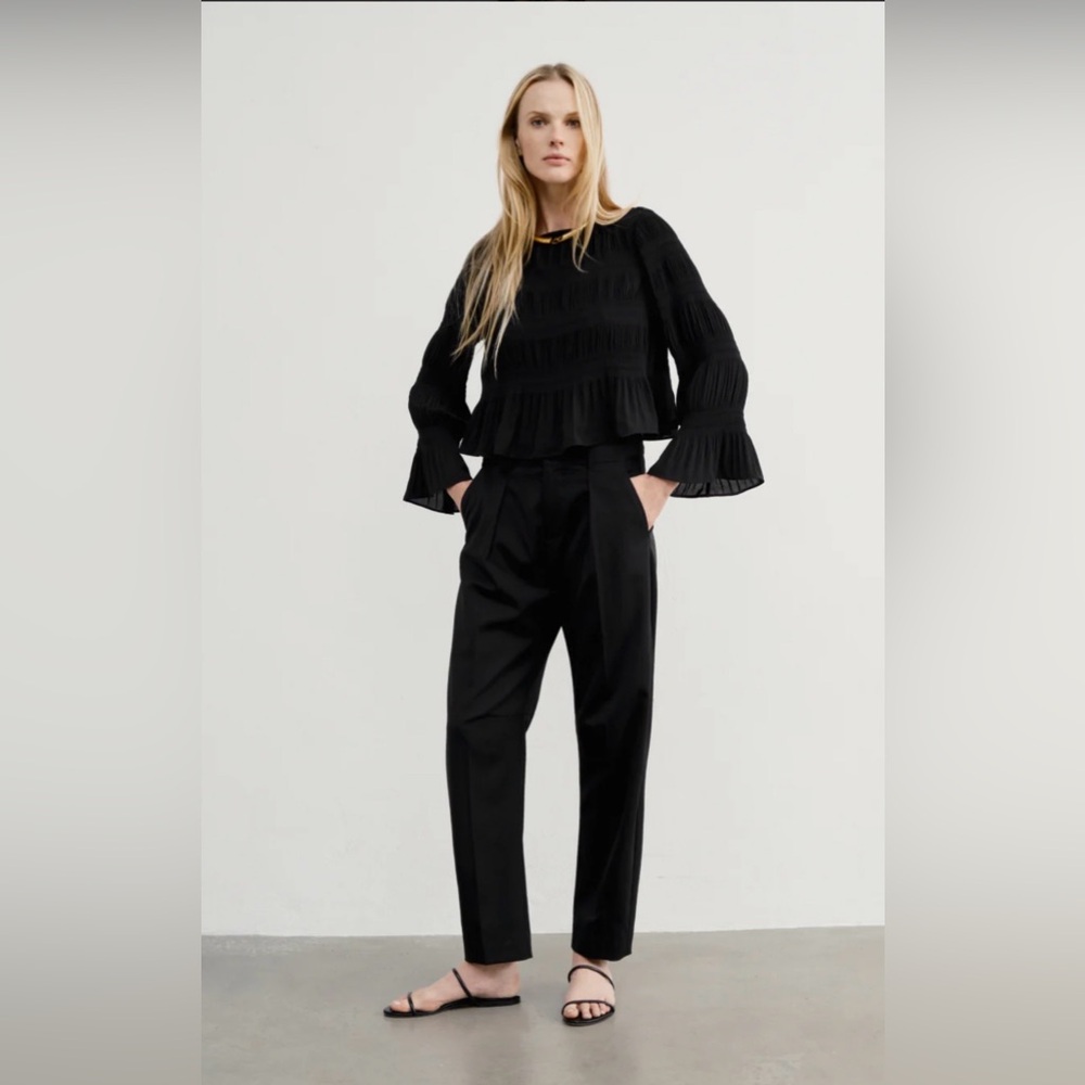 AYR Black Women's Bam Pant - Tailored Trousers